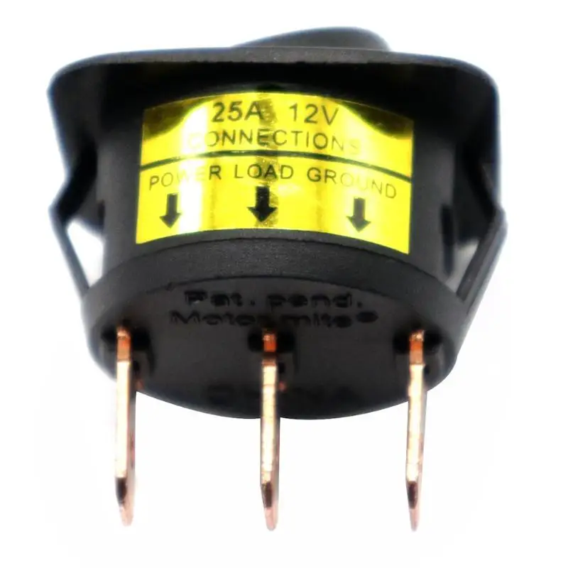 VODOOL 10 шт./лот 12V 25A Автомобиль Лодка Грузовик Мотоцикл ATV свет SPST ON/OFF 3Pin Кулисные