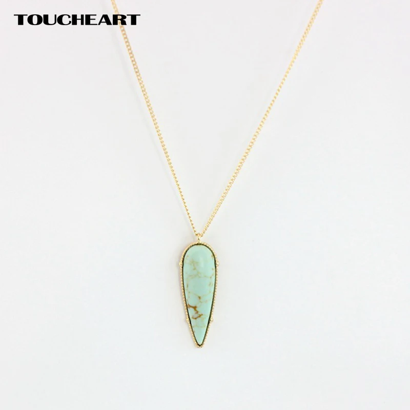 

TOUCHEART luxury Necklace Long Gold color Necklaces & Pendants Femme Jewelry for Women Bijouterie Statement Necklace SNE160204