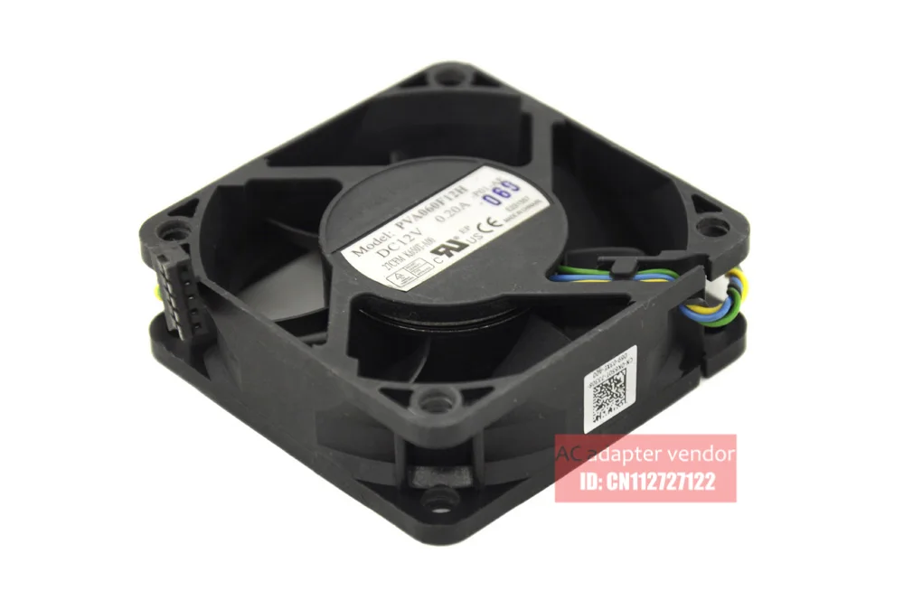 Вентилятор охлаждения PWM PVA060F12H 4 провода 6 см 12 В 6020 А|cooling fan|4 wire fanfoxconn cooling fan |