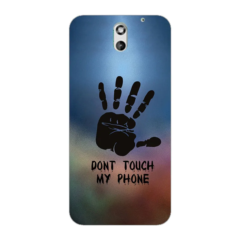 Милые модные цветок чехол для HTC Desire 610 чехол с принтом чехол для телефона Fundas Coque матовая животных в виде ракушки