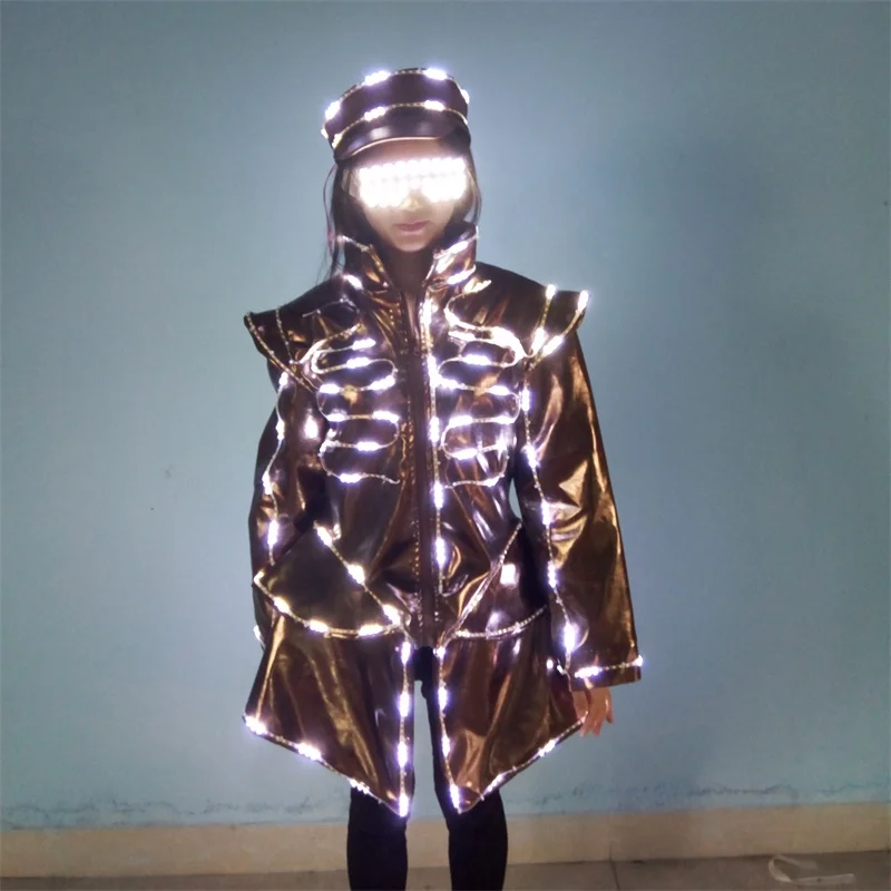 Женская униформа для официанта с очками шляпа подсветильник кой одежда