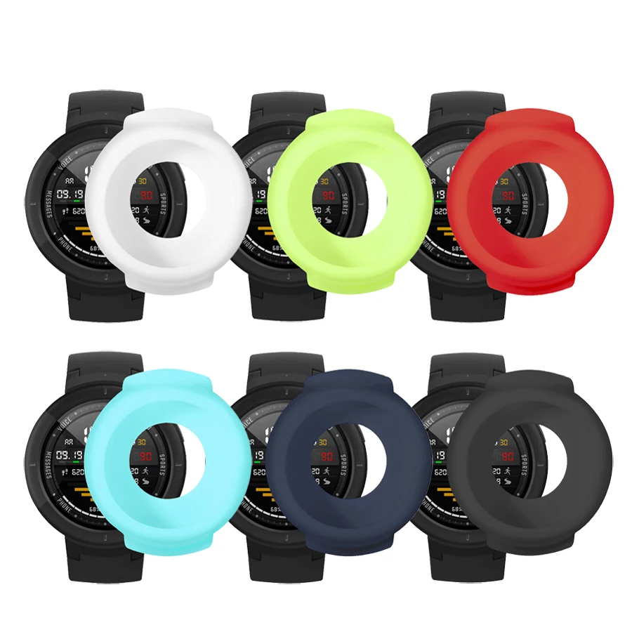 Мягкий силиконовый защитный чехол для Amazfit Verge протектор часов корпус Xiaomi Huami 3