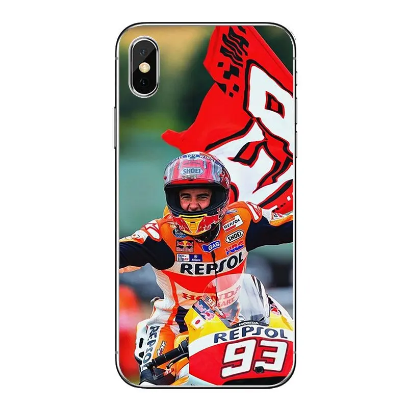 Марка Marc marquez 93 для Xiaomi Redmi 4x S2 3 S Note 4 5 6 6A Por Pocophone F1 mi прозрачный мягкий чехол Чехлы |