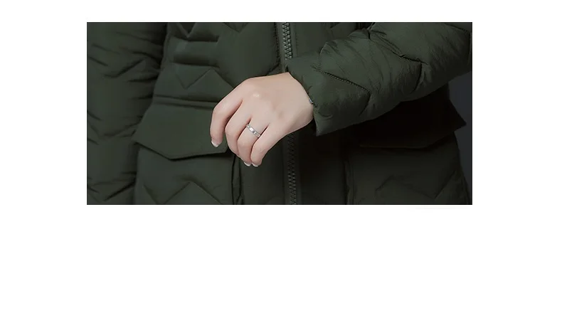YAGENZ зимняя куртка с капюшоном Женское пальто корейский облегающий Толстый средней длины хлопковое пальто плюс размер теплая однотонная зимняя женская куртка