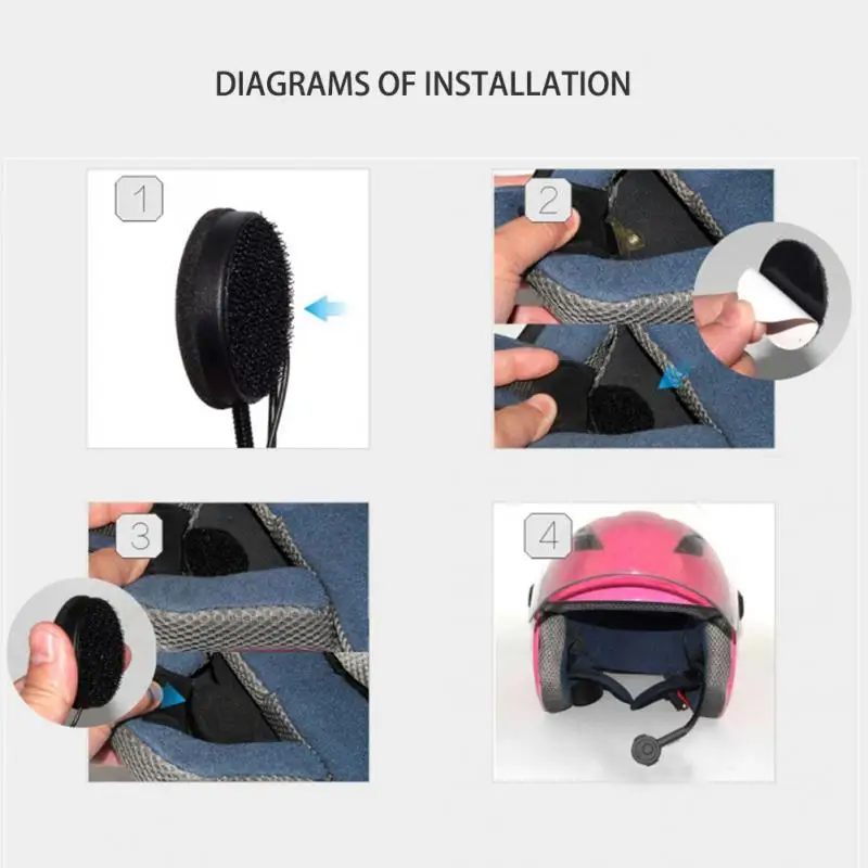 Новый MH02 мотоцикл Bluetooth шлем наушники с длинным резервный Высокое качество ухо