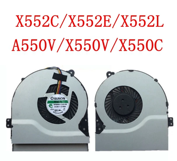 Новый охлаждающий вентилятор для процессора For Asus S400C X402C F402C X502C S300C S500C A550V X550C X552C