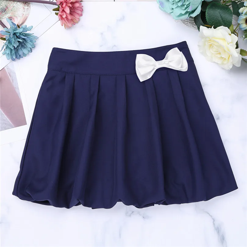 Детская школьная форма для девочек плиссированная юбка скутер со скрытыми