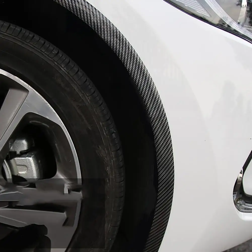 Автомобильная наклейка s текстура углеродного волокна резиновая DIY Тюнинг