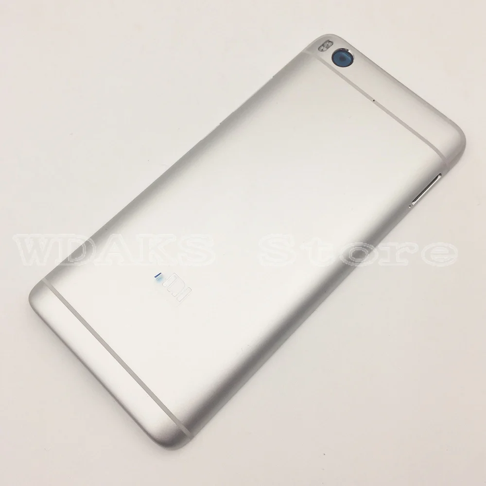 Для Xiaomi mi 5S Батарея крышка двери Корпус задняя с Мощность Объем боковые кнопки