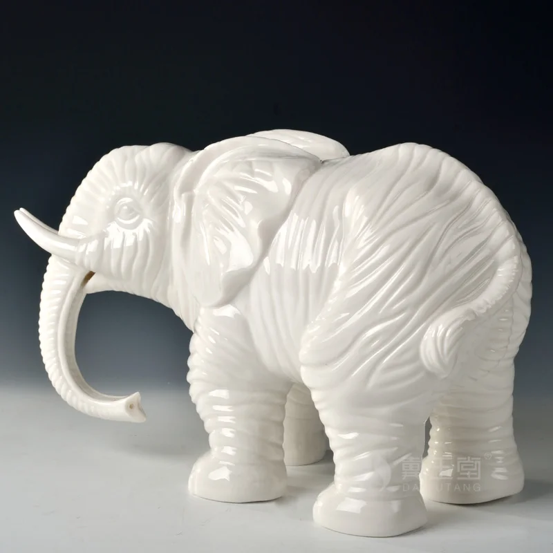 Фарфор статуи буддийских поклонение поставки настольные украшения дэхуа