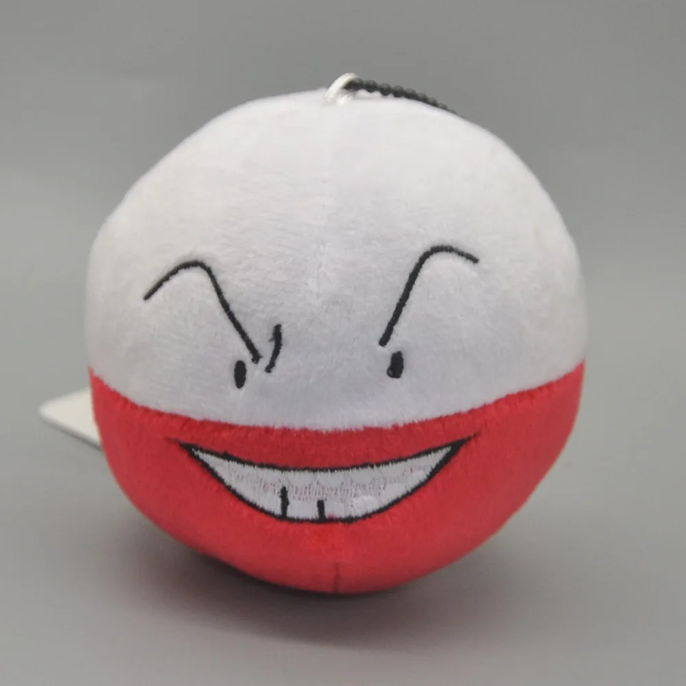 Electrode Red 9cm Плюшевая кукла Ditto Bewear Bulbasaur Alakazam Altaria Dragonite Chansey Gengar Charizard Charmander Diglett электрод Larvitar TYQQ - Цвет: Electrode Red 9cm