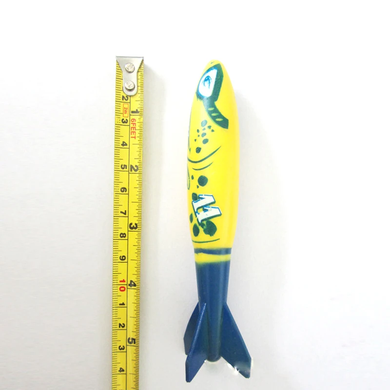 4 шт. игрушки для бассейна торпеда ракета метание плавание Piscinas игра дайвинга