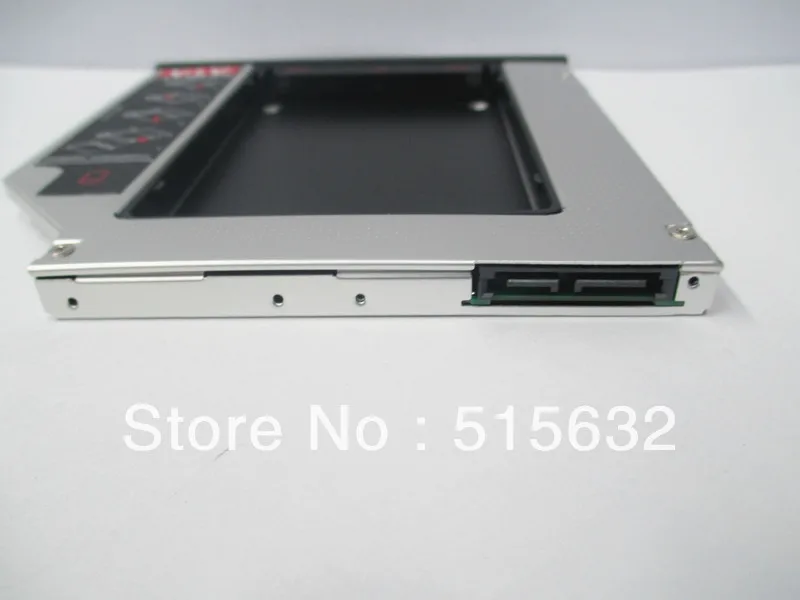 Новый полностью алюминиевый жесткий диск SSD HDD Caddy для Dell E6400 E6500 E6410 E6510 M2400 M4400