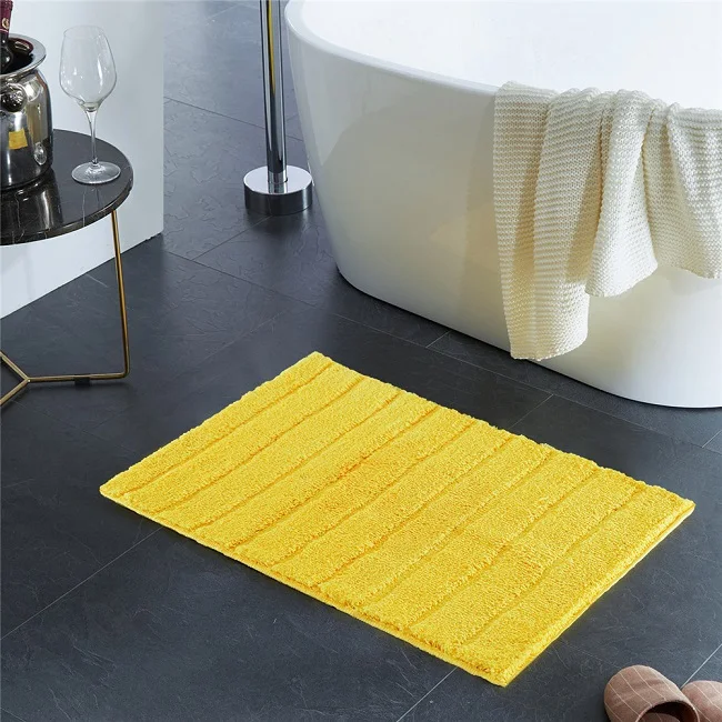 Yellow-Solid Topfinel коврик для ванной коврик в скандинавском стиле Противоскользящий мягкий коврик для гостиной ванной ковер для кухни детский современный коврик для ванной коврики - Цвет: Yellow-Solid