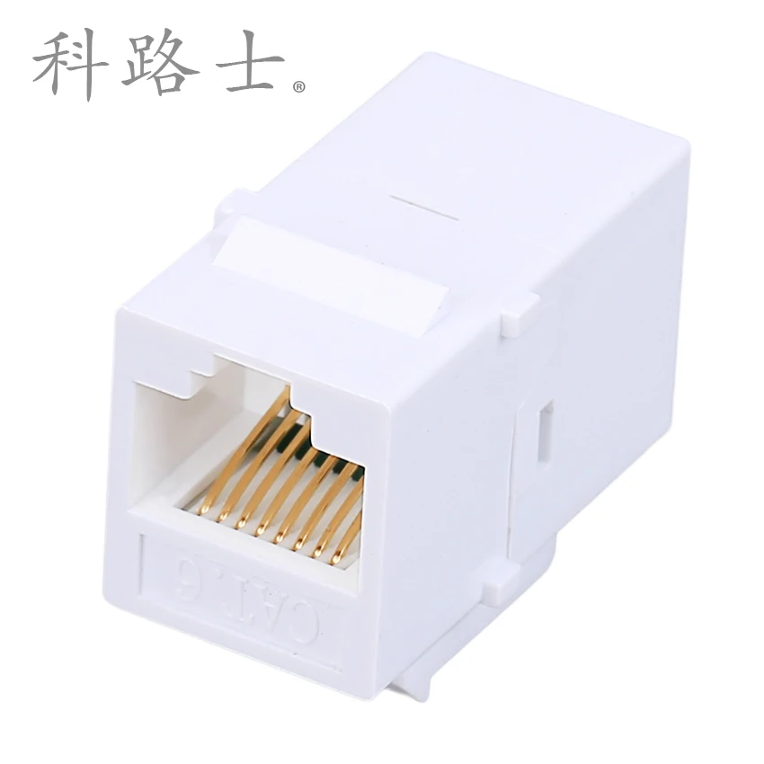 5 шт. CAT6 Ethernet кабель конец удлинителя-конец адаптера 8P8C RJ45 адаптер сети через