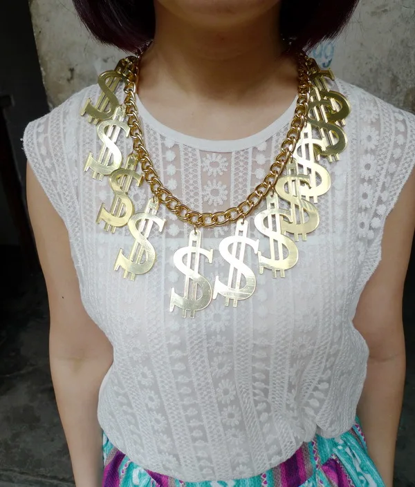 Акриловое ожерелье в стиле хип-хоп | Украшения и аксессуары