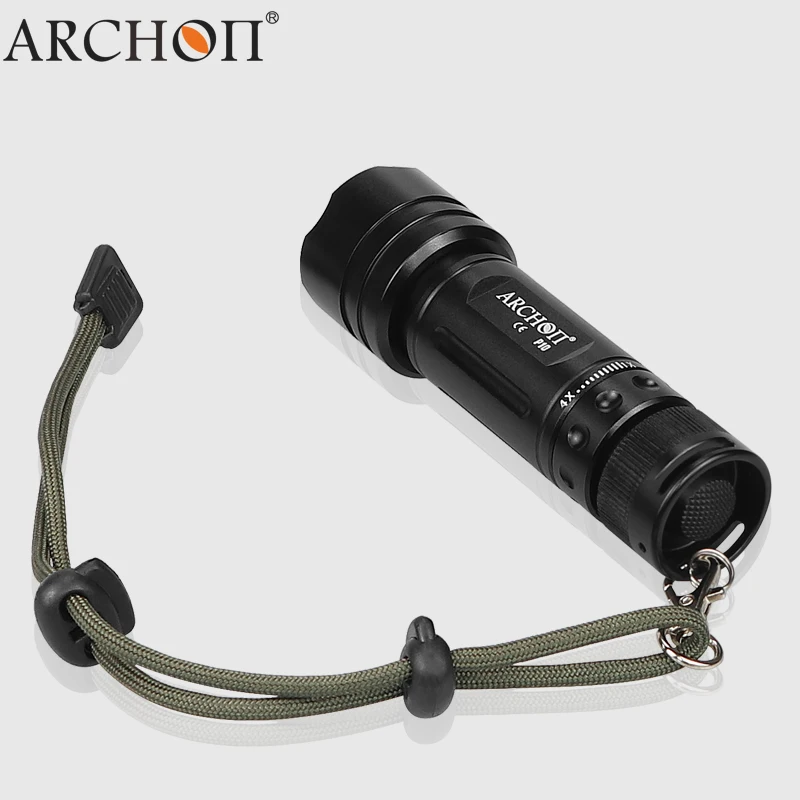 Тактический Водонепроницаемый мини фонарик ARCHON Cree R3 160 люмен мощный для кемпинга