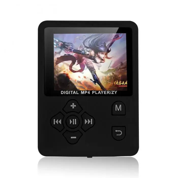 1,8 дюймовый цветной экран ультратонкий MP4 плеер поддержка 32G TF карта портативный hifi музыкальный плеер JR предложения, стиль