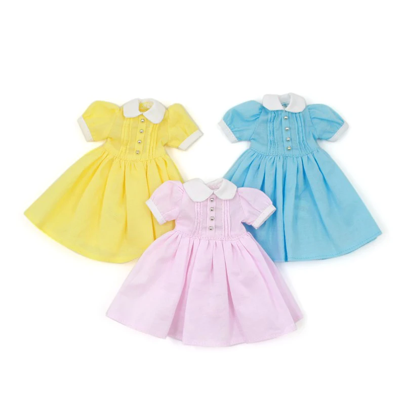 DBS blyth doll clothes to colour dress it suitable for 1/6 doll, normal doll, joint doll, icy, jecci five
