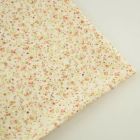 new arrivals cotton fabrics simple and plain flowers pattern art work patchwork tissue clothes plain for toys and dolls sewing
