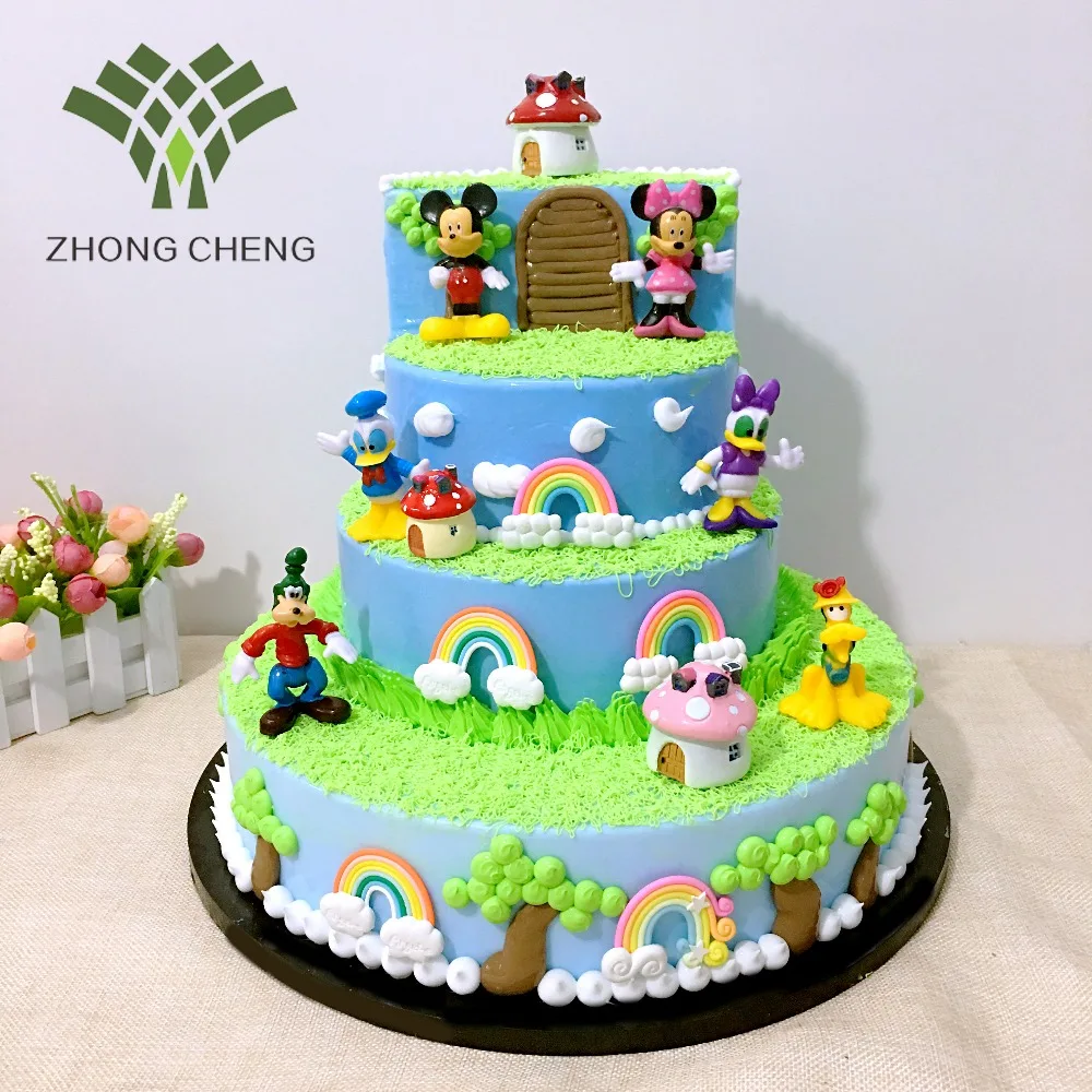 5 шт. Радуга сценарий на день рождения торт украшение Малый орнамент