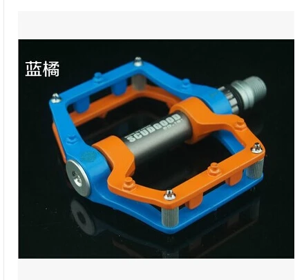 Белый Новые педали Wellgo Xpedo лицевые XMX18AC MTB алюминиевый корпус 9/1" 3 цвета на выбор, сверхлегкие педали - Цвет: Белый