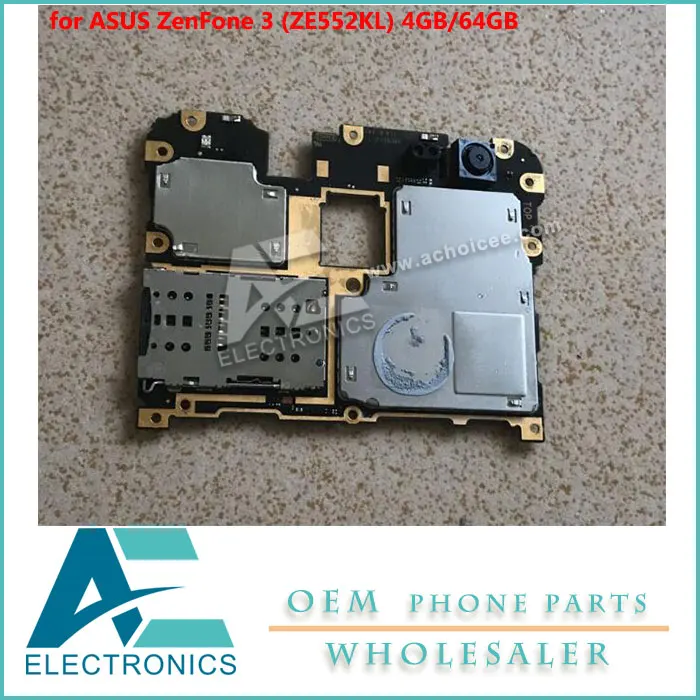 Материнская плата для ASUS ZenFone 3(ZE552KL) 4 ГБ/64 Гб Материнская плата схемы 4 Гб ram 64 Гб rom аксессуары пряди
