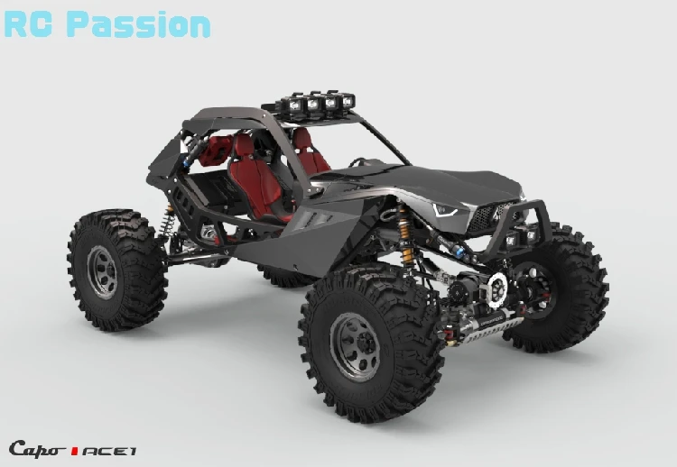 ACE 1 Капо гоночный 1/10 Профессиональный Рок Гусеничный комплект 4WD