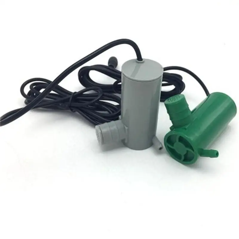 510 Новое поступление DC12V 1.6A 500л/ч микро мини Электрический DC погружной водяной насос макс лифт 9 м