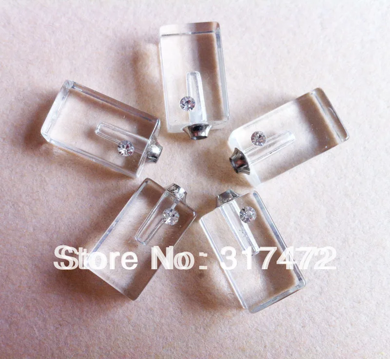 Оптовая Продажа Прозрачный прямоугольный флакон с рисом 100 шт | Украшения и