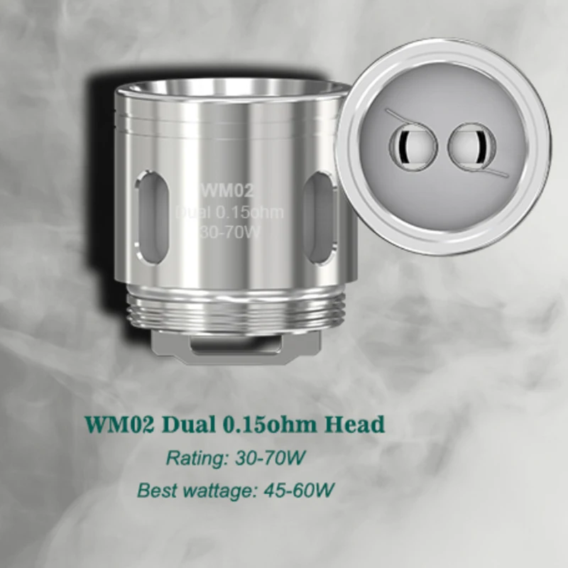 Оригинальная катушка Wismec WM01 5 шт./лот 0 4 Ом WM02 15 WM03 2 для электронной сигареты RX GEN3