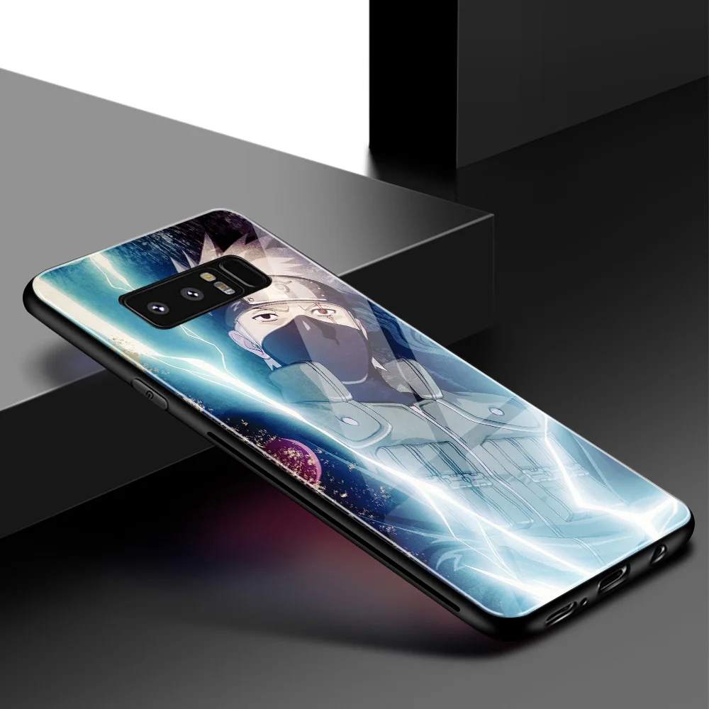Для samsung Note 8 чехол Наруто Какаши жесткий чехол для samsung Galaxy Note 8 9 10 plus S8 S9 Plus S10 plus S10 Lite