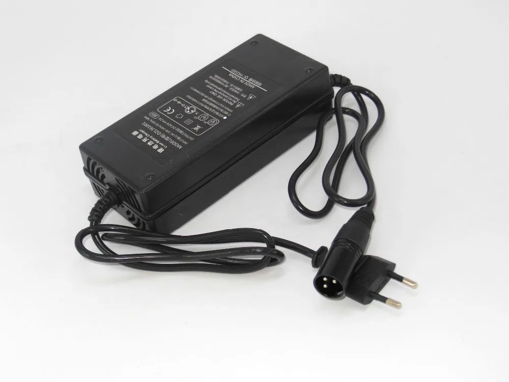 220VAC 42VDC 2.0A ЛИТИЕВАЯ/LiPo батарея зарядное устройство/E-Bike зарядное устройство подходит для 10S 36V 7-15Ah Lipo аккумулятор