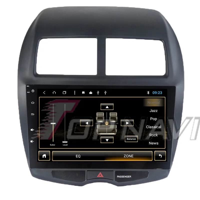 Автомобильный GPS плеер 2 din 10 1 дюйма Android 8 Радио для Mitsubishi ASX 2013 стерео