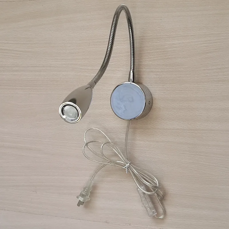Topoch Plug in Indoor Настенные светильники матовый белый/черный/хром гибкий рычаг
