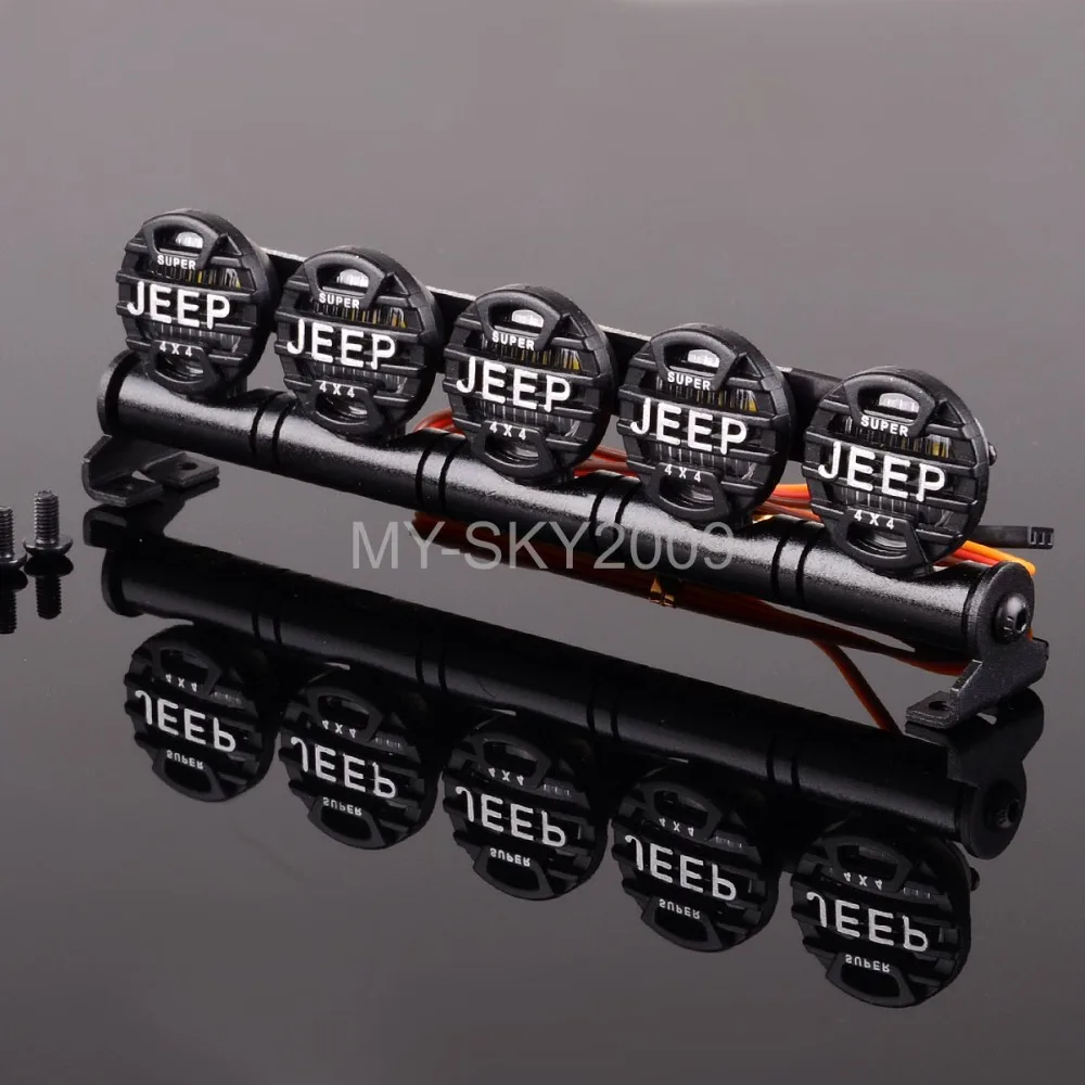 Многофункциональная ультра светодиодная световая панель Wthie Super JEEP 4x4 для 1/10th 1/8 RC