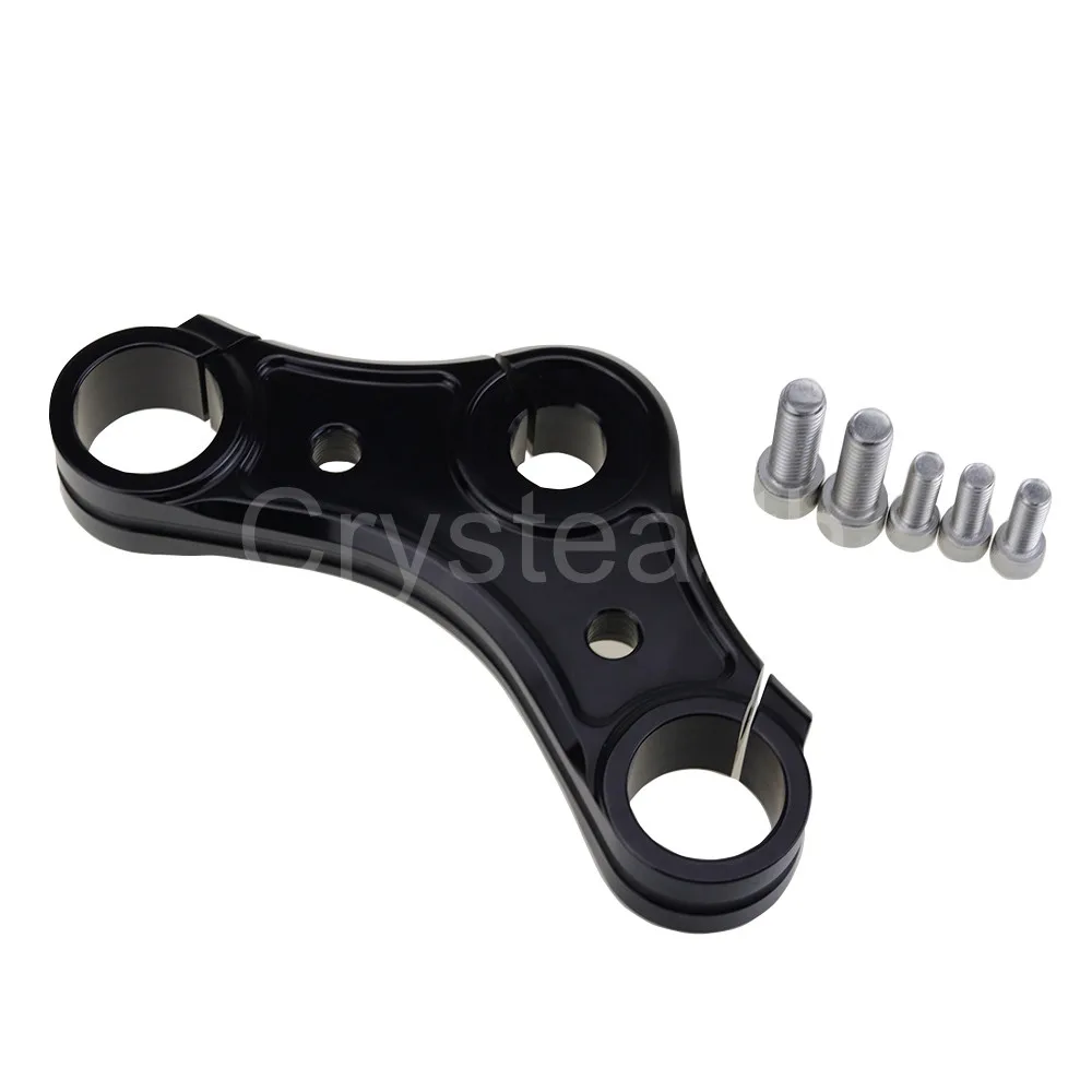 For Harley XL 1200X Sportster 1200 2010-2015 2011 2012 2013 2014 Motorcycle Fork Triple Tree Top Clamp Black Aluminum | Автомобили и