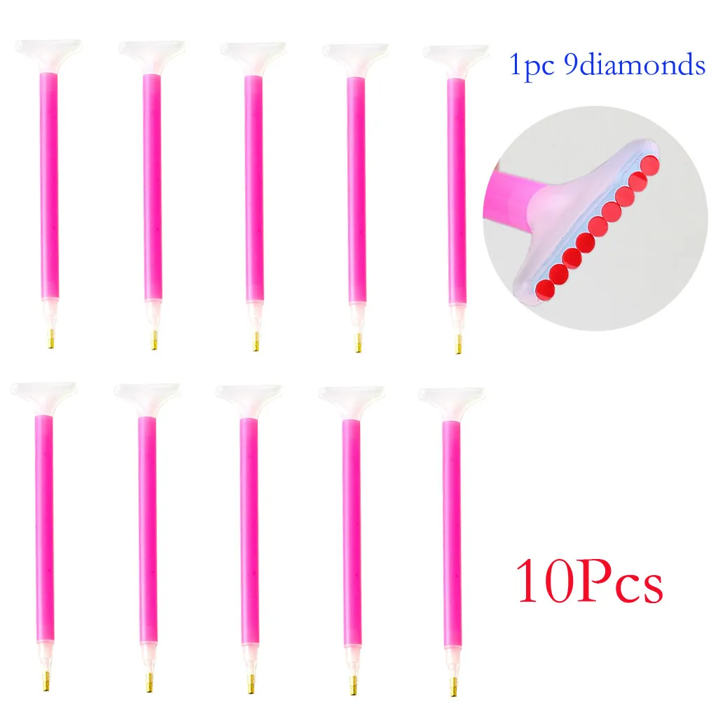 10 шт. набор инструментов для алмазной краски Алмазная мозаика Стразы точечная