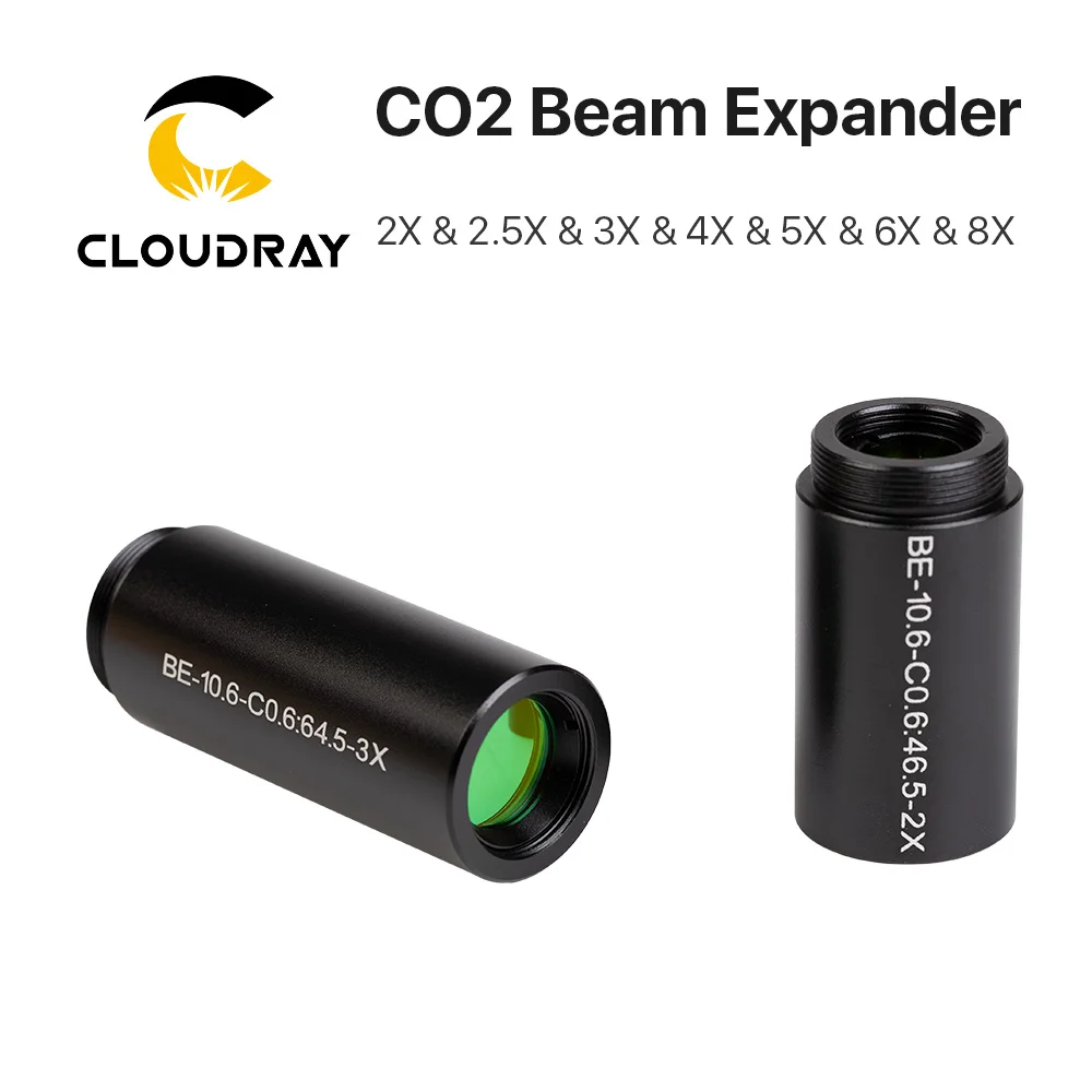 Cloudray CO2 Лазерная 10600nm лазер расширитель пучка 2X 2.5X 3X 4X лазера гальванометра