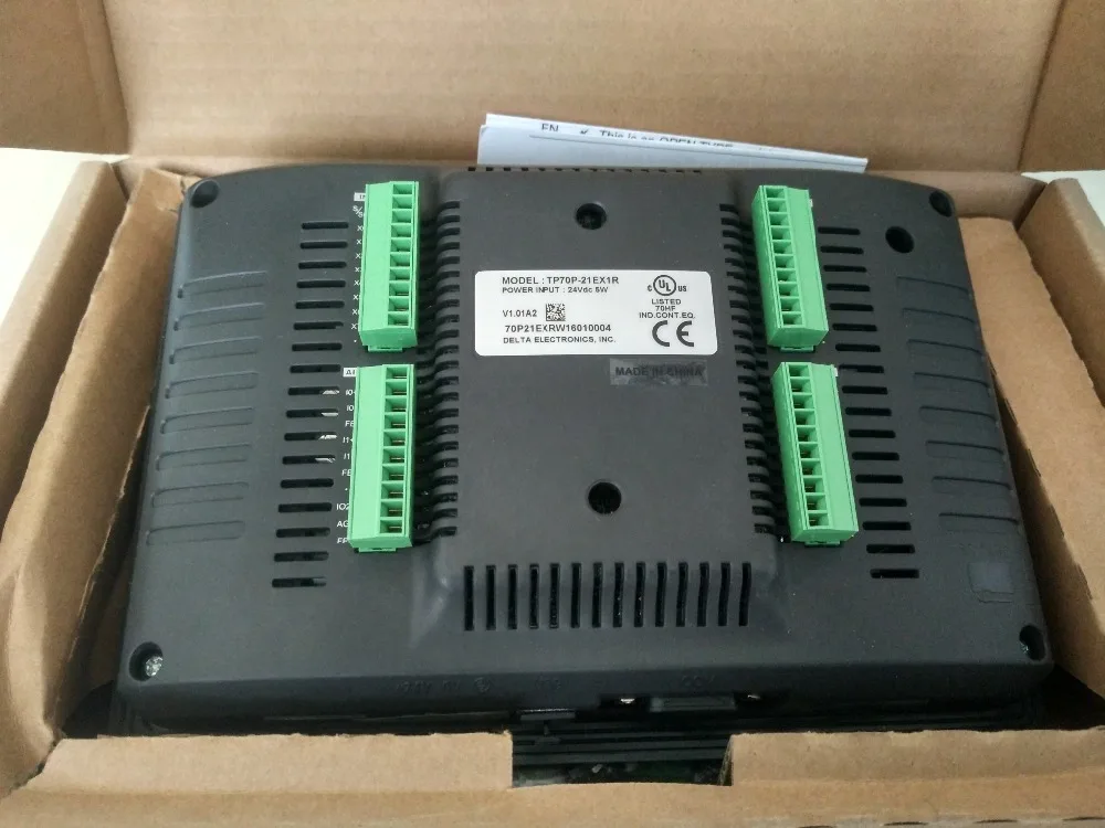 TP70P 21EX1R Сенсорная панель ЧМИ со встроенным PLC|panel| |