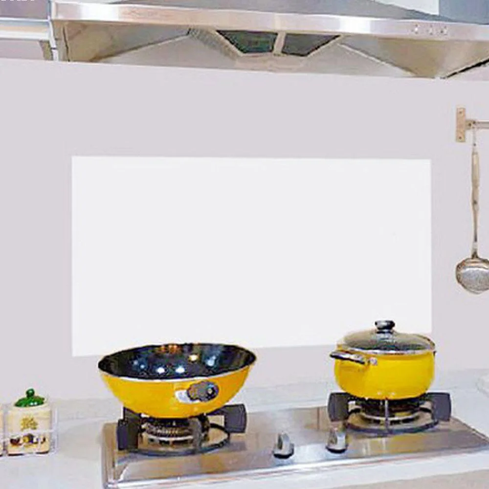 

68*45cm Transparent Oil Separation Wall Stickers Room Decoration The Kitchen Ceramic Tile Furniture Protection Heat-resistant