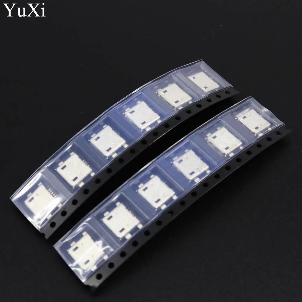 YuXi 20 шт./лот мини микро USB разъем для зарядного порта Huawei C8813 C8813Q C8813D Y300 U9508 G510 G520