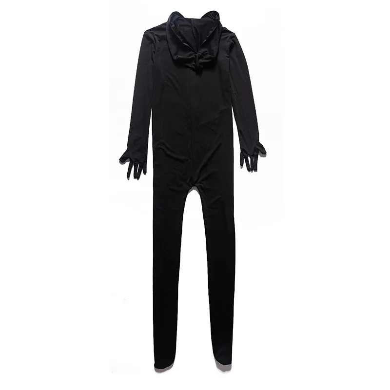 Костюмы для косплея на хэллоуин унисекс взрослые невидимые костюмы черный