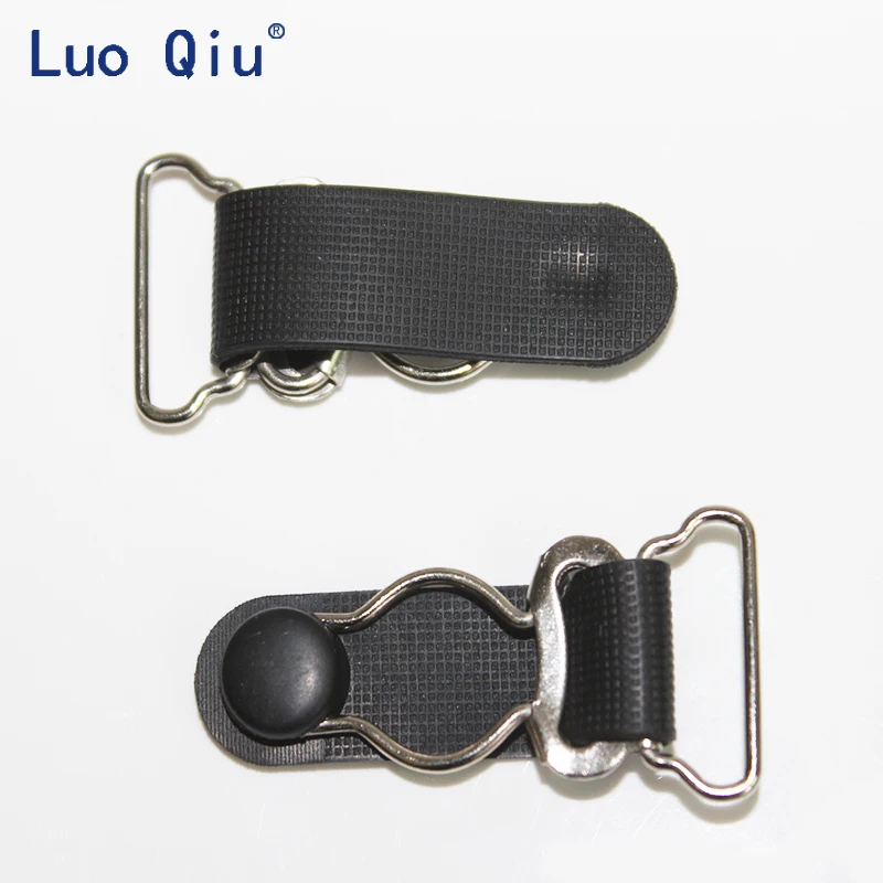 Пластиковый черный корсет Luo Qiu 50 шт./лот 20 мм подвязки для ног зажимы ремня крючки