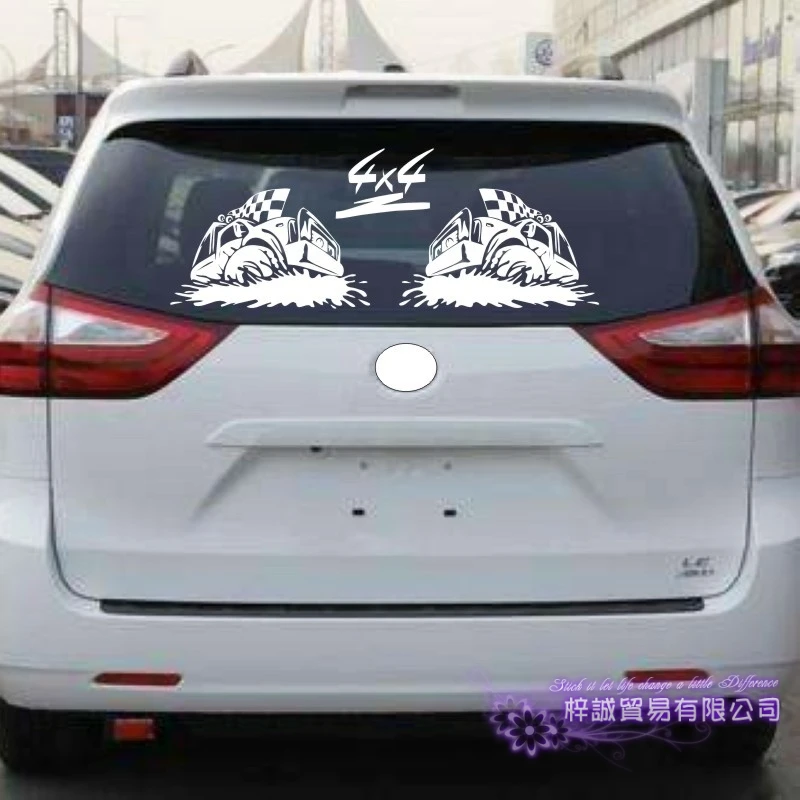 Car Sticker Off Road 4x4 SUV Vehicle Racing Decal Classical Cars Posters Vinyl Wall Decals Pegatina Decor Mural | Дом и сад