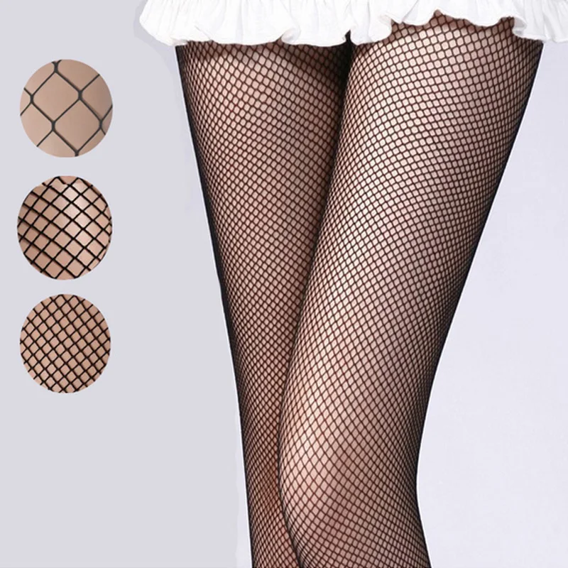 Сексуальные женские сетчатые колготки весенне летние тонкие с отверстиями