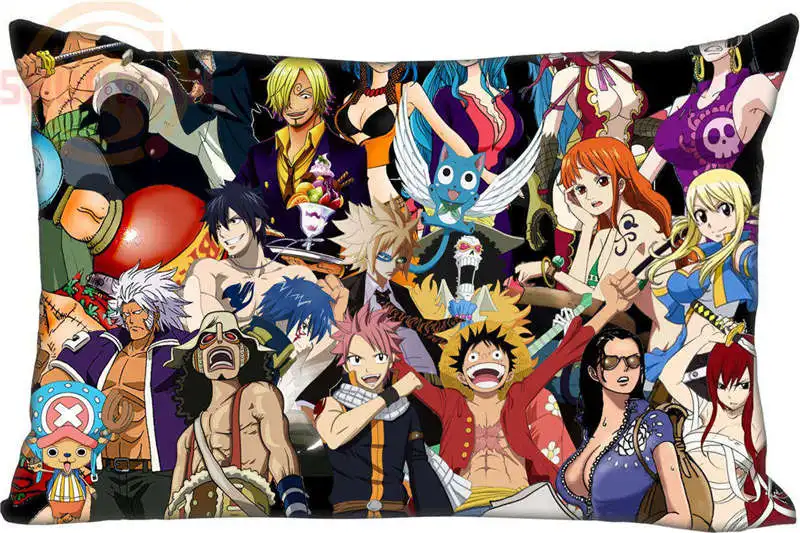 Прикольная наволочка команда сказочный стиль Tail (с двух сторон) | Дом и сад