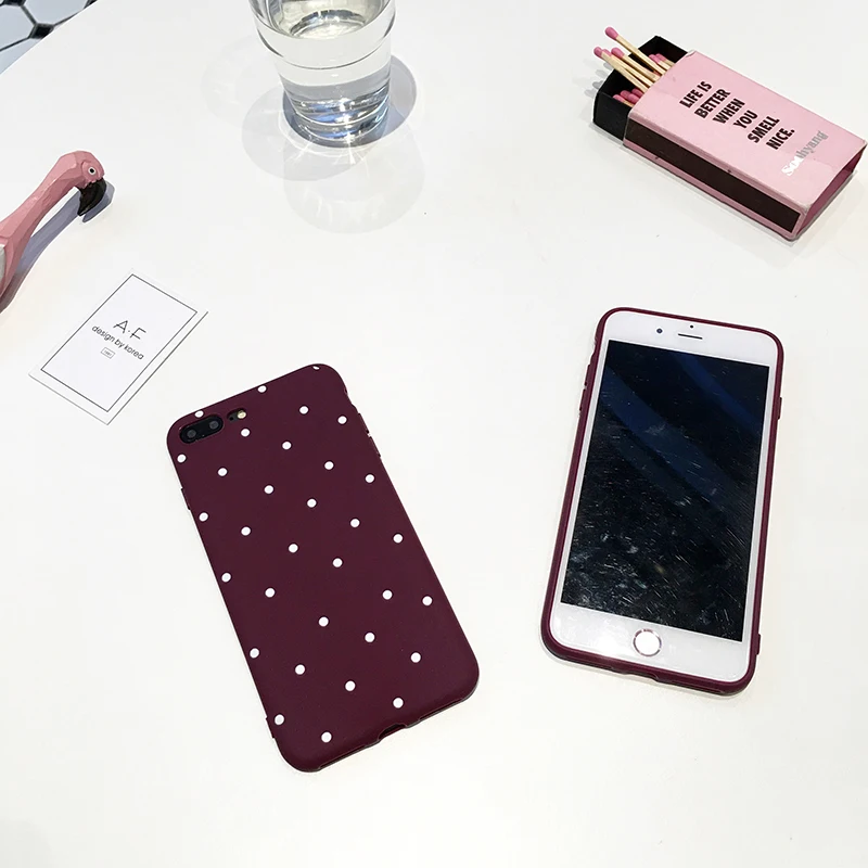 Лидер продаж 2019 чехлы для телефонов KACOOL винно-красного цвета Ультратонкий Мягкий