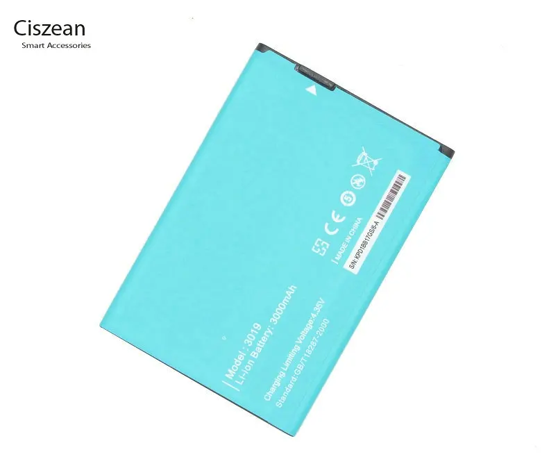 Сменный аккумулятор Ciszean 3019 для Ulefone L55 Be Pro 2 3000 мАч батареи + код отслеживания|battery