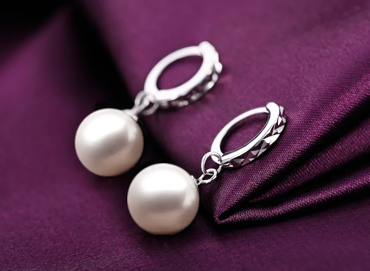 2016 жемчуг серьгимода сережки гвоздики высокое качество женщин AAA серьги с